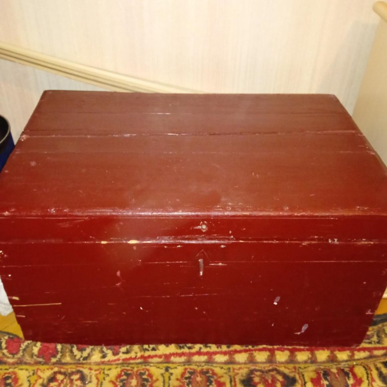Комод (сундук) старинный начала ХХ в. – купить в Балашихе, цена 600 руб ...