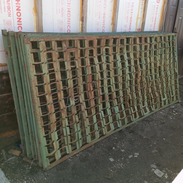 Забор металлический Б/У. Обмен. – купить в Новосибирске, цена 3 000 руб ...