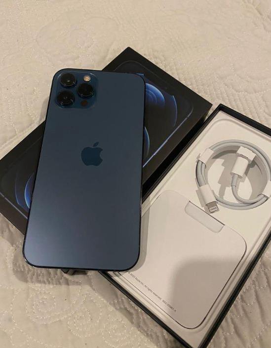 iPhone 12 Pro Max 128GB Pacific Blue – купить в Москве, цена 28 000 руб ...