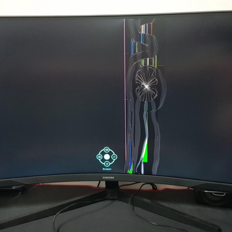 Разбитый 32" Монитор Samsung Odyssey G5 C32G55TQWI – купить в ...