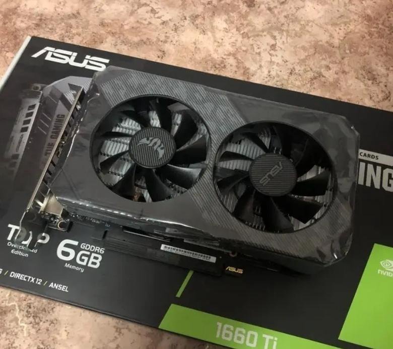 Видеокарта ASUS GeForce GTX 1660 Ti TUF Gaming EVO – купить в Санкт ...