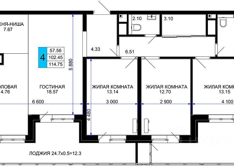 Комната 114