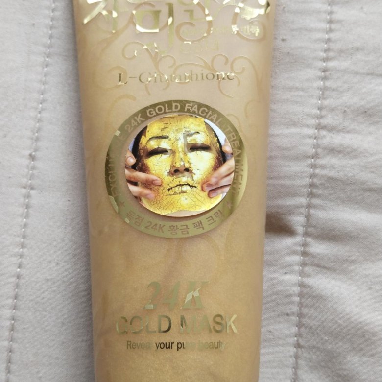 Золотая маска для лица 200 ml Korea formula – купить в Москве, цена 480 ...
