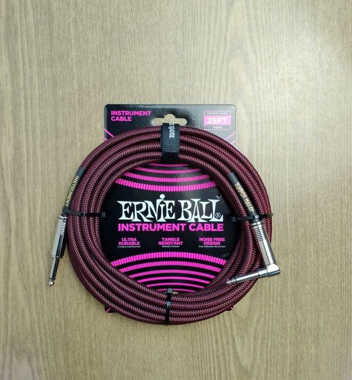 Новый инструментальный кабель ERNIE BALL 6062 – купить в Москве, цена 3 ...