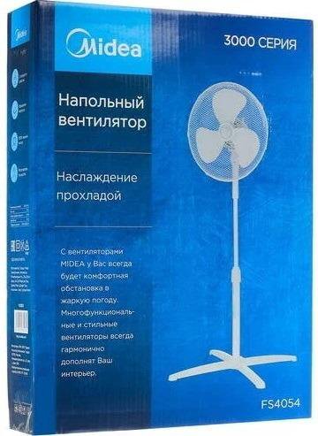 Вентилятор напольный Midea FS 4054 белый – купить в Артеме, цена 2 000 ...