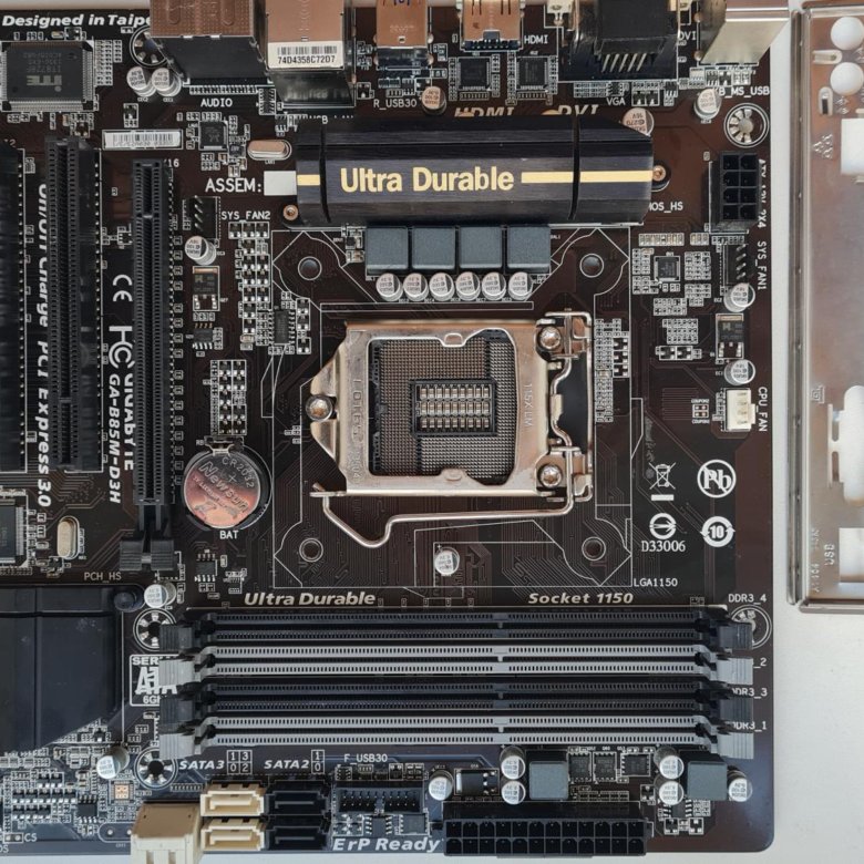 Gigabyte GA-B85M-D3H сокет 1150 – купить в Новосибирске, цена 4 400 руб ...