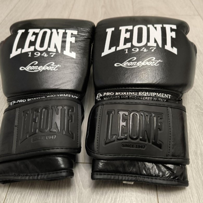 Боксёрские перчатки 12 oz Leon кожанные – купить в Москве, цена 4 700 ...