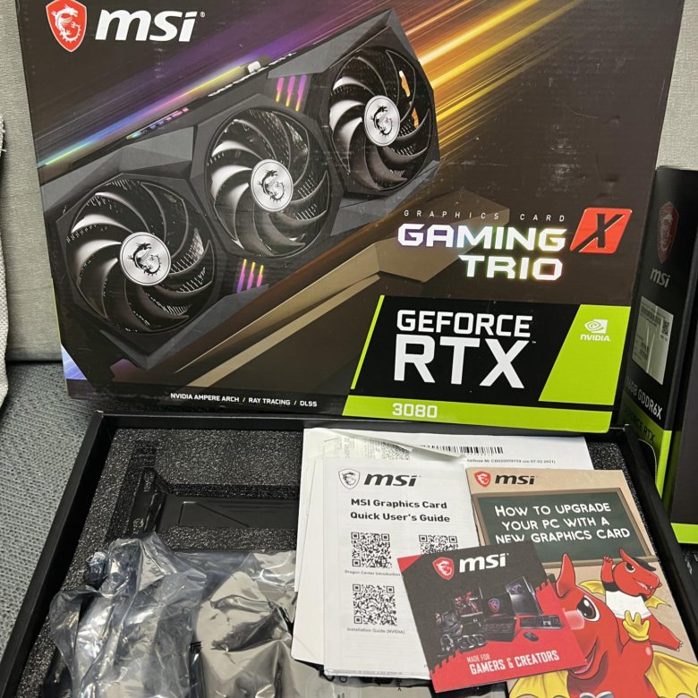MSI RTX 3080 GAMING X TRIO – купить в Москве, цена 46 000 руб., дата ...