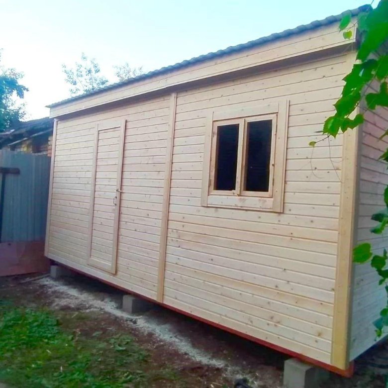 Жилой модуль в Тихорецке веранда