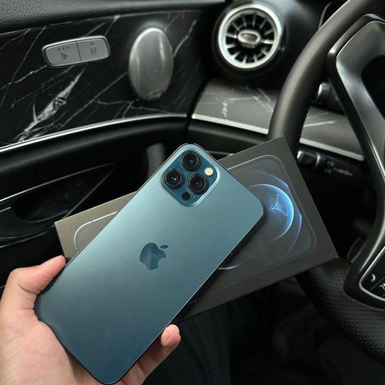 iPhone 12 Pro Max 128GB Pacific Blue – купить в Москве, цена 26 000 руб ...