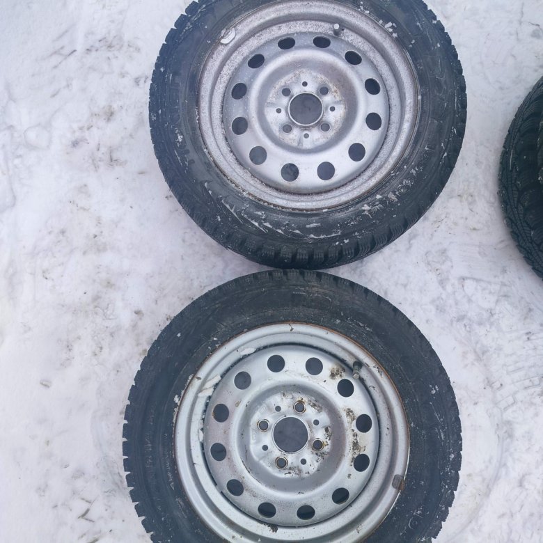 ВАЗ, колёса, зима 185/60/r14(2 штуки) – купить в Тюмени, цена 7 200 руб ...