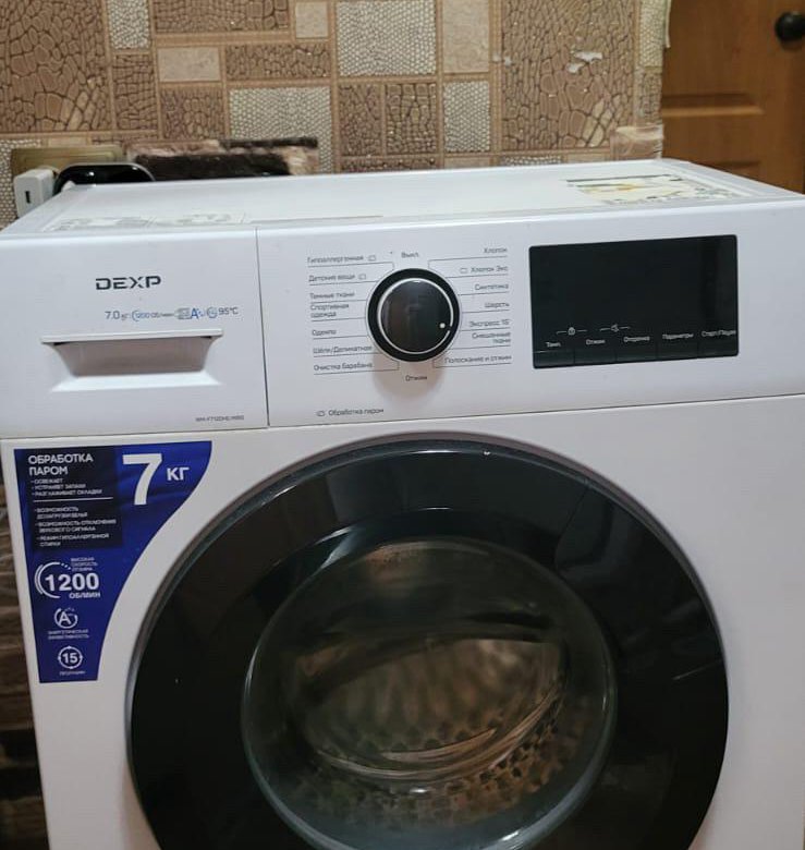 Стиральная машина DEXP WM-F712DHE/WBS белый – купить в Владивостоке ...