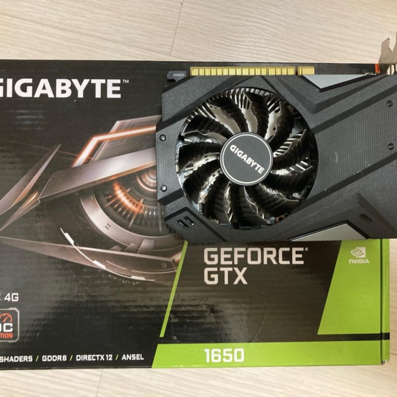 Видеокарта GTX 1650 4 GB OC – купить в Комсомольске-на-Амуре, цена 6 ...