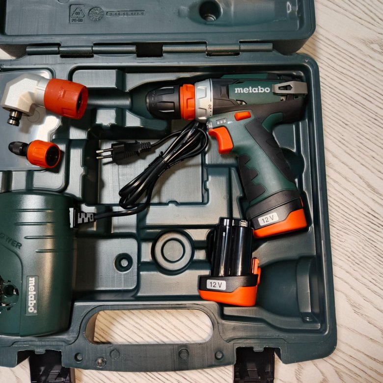 Дрель-шуруповерт Metabo PowerMaxx BS Quick – купить в Владивостоке ...