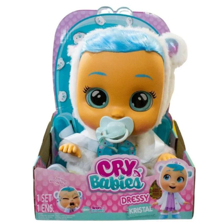 Интерактивная кукла Cry Babies Kristal – купить в Вичуге, цена 2 500 ...