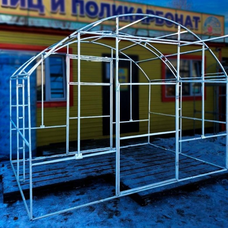 Теплица "Грибок" 3*4 м – купить в Красноярске, цена 20 000 руб., дата ...
