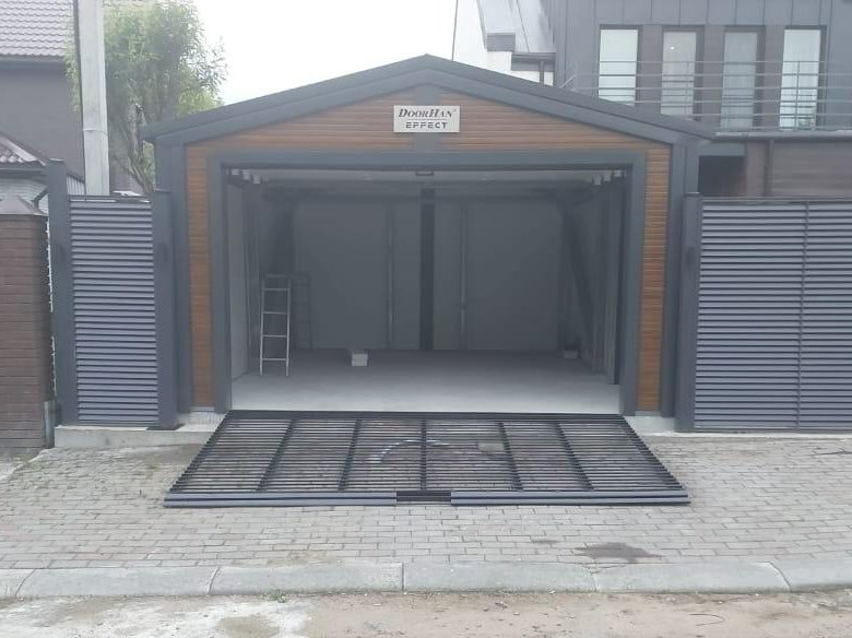 Быстровозводимый дом в Крымск гараж